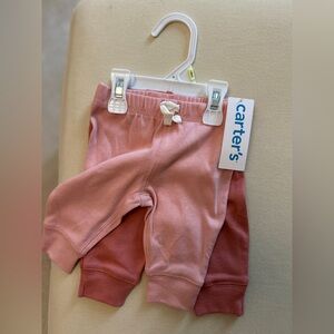 Carter's Pink and Rose Kids Joggers